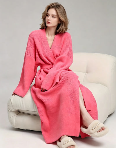 Women's Casual Double-Sided Fleece Robe (Private Listing U5473682)