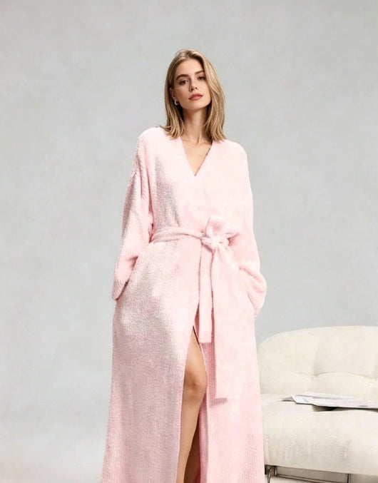 Women's Casual Double-Sided Fleece Robe (Private Listing U5473682)