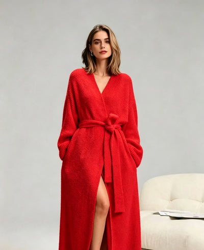 Women's Casual Double-Sided Fleece Robe (Private Listing U5473682)
