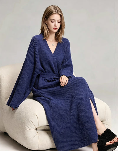 Women's Casual Double-Sided Fleece Robe (Private Listing U5473682)